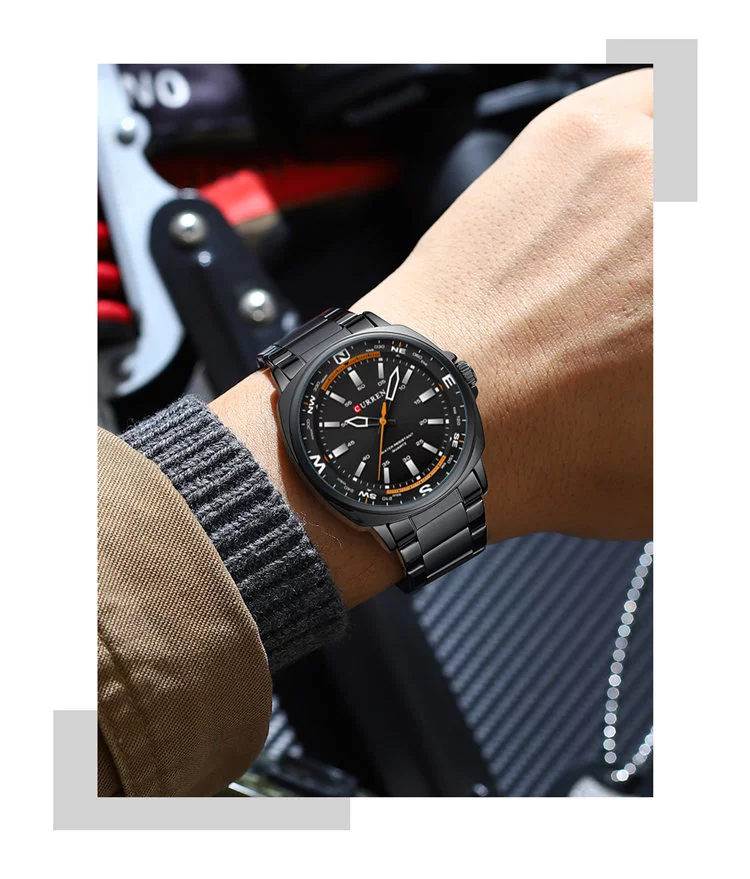 Curren 8455 Multifunctional Men's Sports Watch: Sophistication Meets Durability