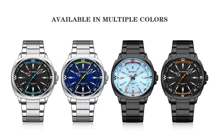 Curren 8455 Multifunctional Men's Sports Watch: Sophistication Meets Durability