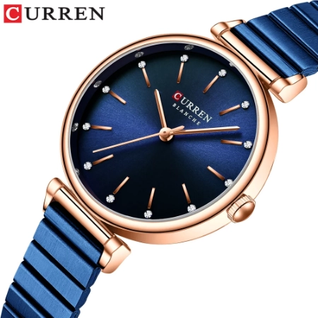 Curren 9081: Minimalist Quartz Watches for Women – Diamond Accent, Water Resistant, and Fashionable Wristwatch
