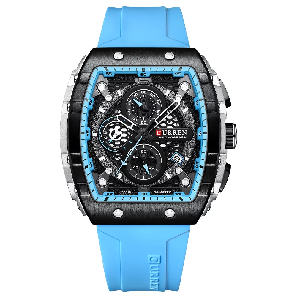 Explore the Latest CURREN Watch 8442: Stylish Design, 3ATM Waterproof, Luminous Hands, and Calendar Feature