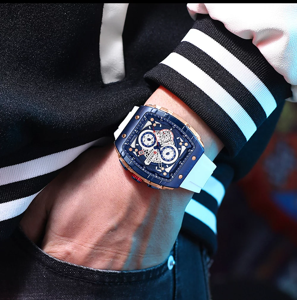 Explore the Latest CURREN Watch 8442: Stylish Design, 3ATM Waterproof, Luminous Hands, and Calendar Feature