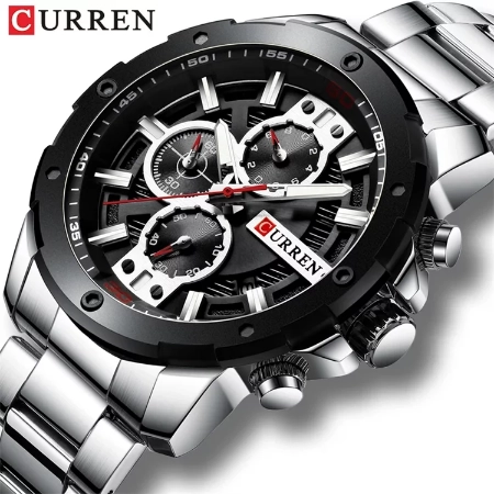 Curren Watch Male Hot Sale Watches Men Wrist Luxury Business Quartz Factory Man Wristwatches Clock Direct Sales 8336