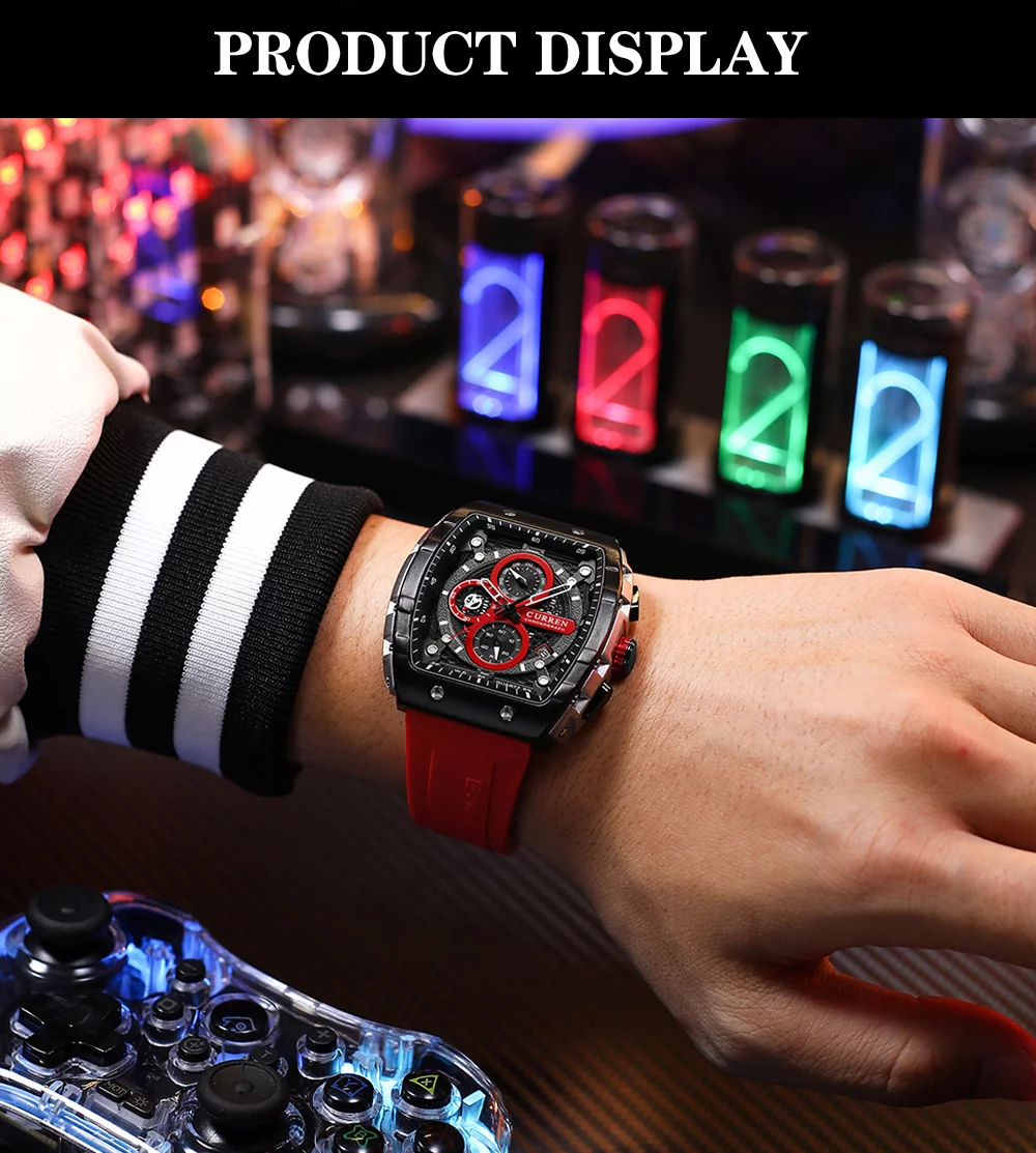 Explore the Latest CURREN Watch 8442: Stylish Design, 3ATM Waterproof, Luminous Hands, and Calendar Feature