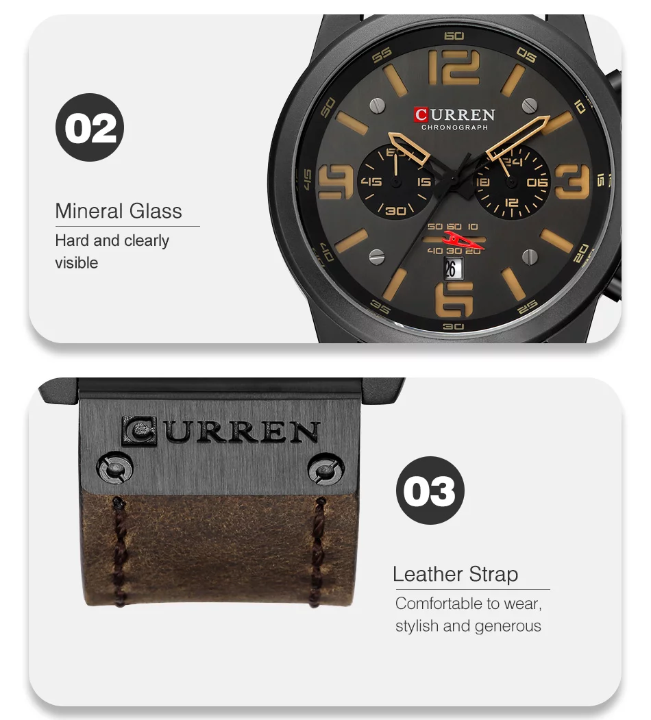 Curren 8314 Men Original Quartz Watch: A Comprehensive Review