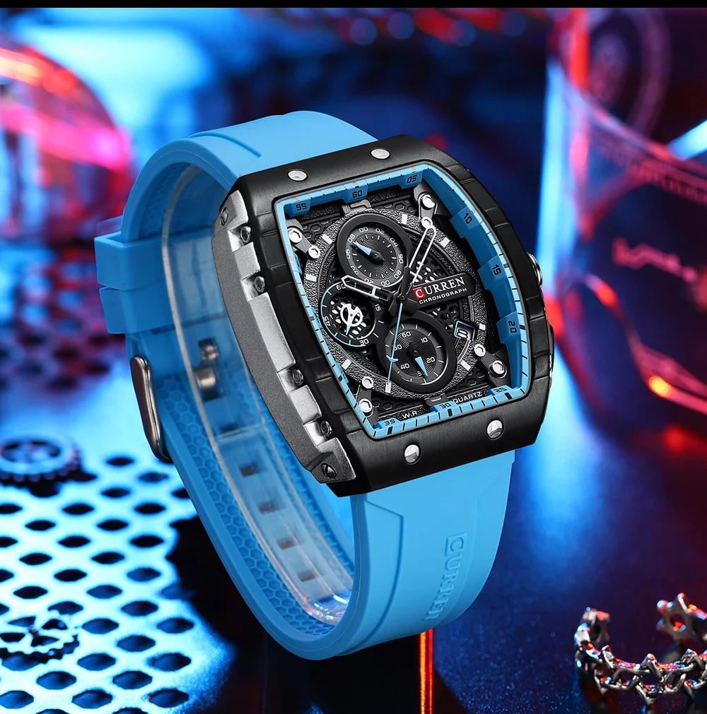 Explore the Latest CURREN Watch 8442: Stylish Design, 3ATM Waterproof, Luminous Hands, and Calendar Feature