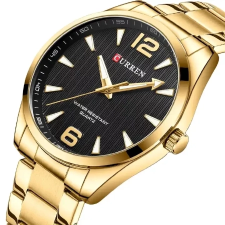 Curren 8434 Factory Direct Wholesale Water Resistant Stainless Steel Band Watch
