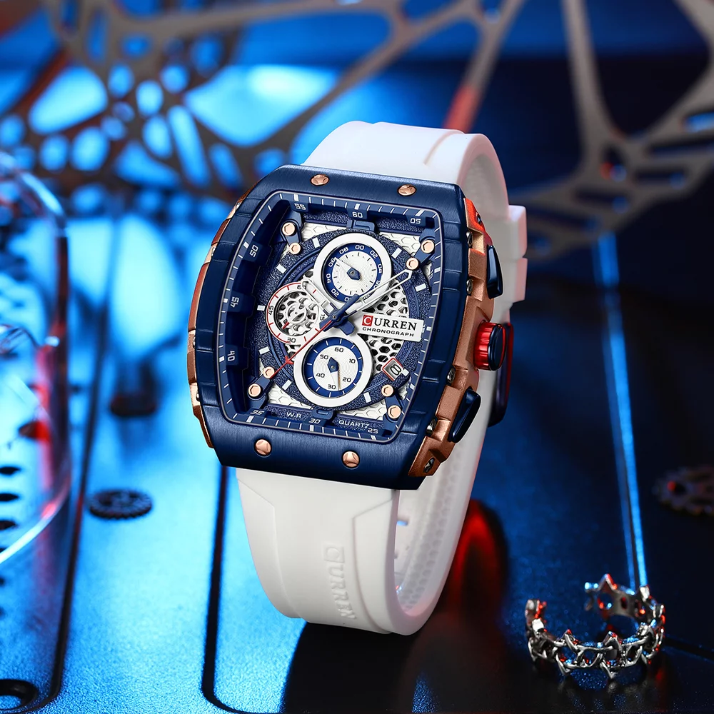 Explore the Latest CURREN Watch 8442: Stylish Design, 3ATM Waterproof, Luminous Hands, and Calendar Feature