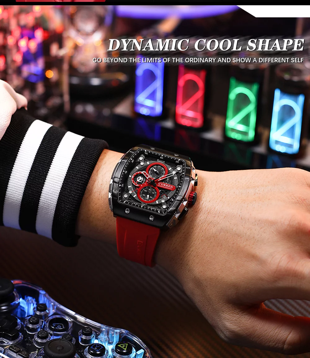 Explore the Latest CURREN Watch 8442: Stylish Design, 3ATM Waterproof, Luminous Hands, and Calendar Feature