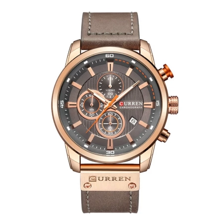 Fashion Trend Curren 8291 Quartz Men Watches Top Brand Luxury Male Clock Chronograph Sporty Mens Business Casual Wrist Watch