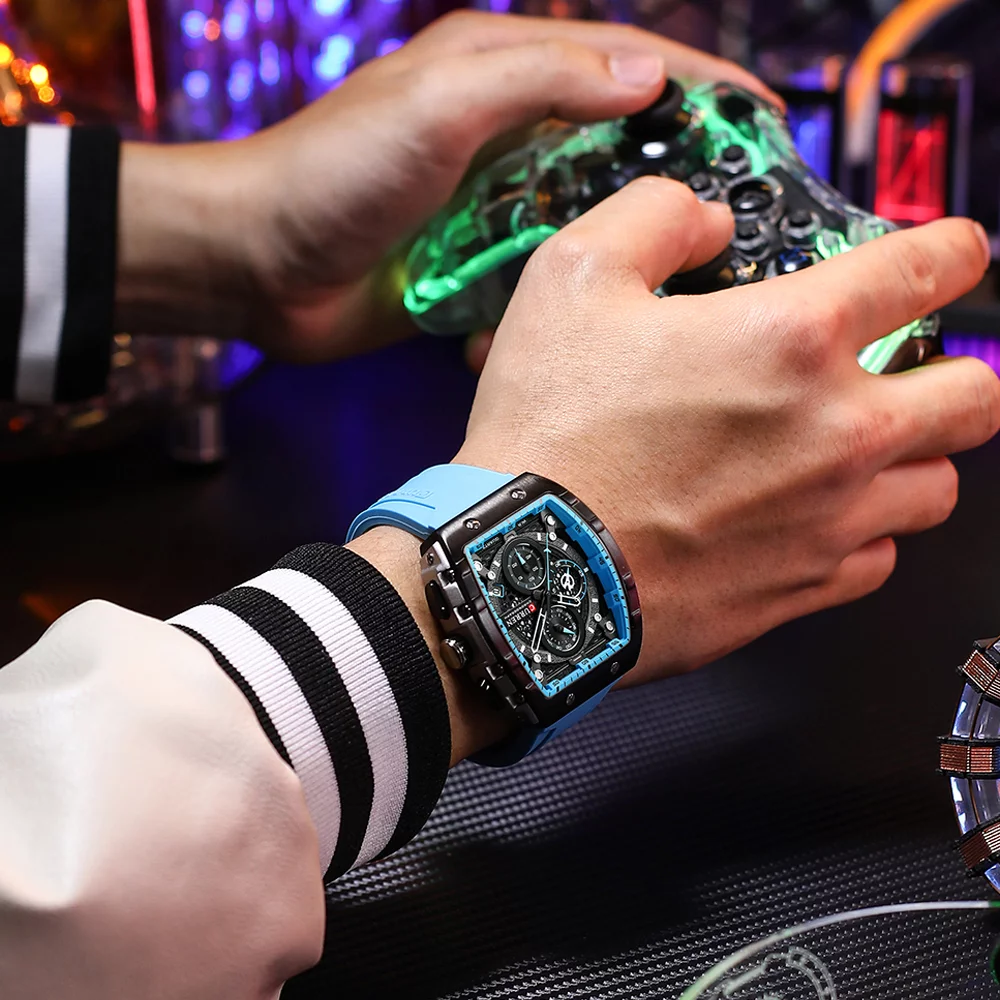 Explore the Latest CURREN Watch 8442: Stylish Design, 3ATM Waterproof, Luminous Hands, and Calendar Feature