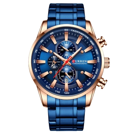 CURREN Luxury  Chronograph Date Relogio Masculino Watches Waterproof Men Sport Wrist Quartz Watch 8351
