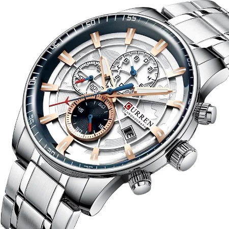 Curren 8362 Hot Sell Full Steel Calendar Popular Wristwatch Business Quartz Watch Men Wrist Watches Reloj Hombre Dropshipping