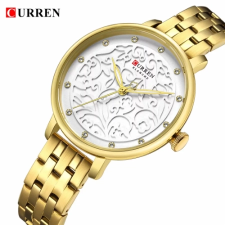 Curren Women Watch Business Quartz Watch Ladies Top Brand Luxury Female Wrist Watch Girl Clock Relogio Feminino 9046 