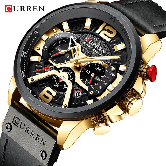 Curren 8329 Watch Mens Casual Business Quartz Wristwatch Hot