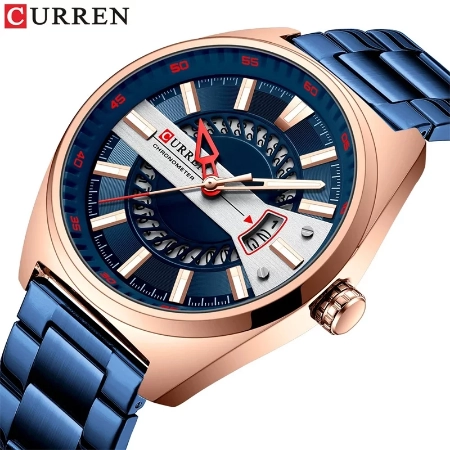 Curren 8403: New Hot Model Men's Quartz Watch – 30m Waterproof, Date Function, Ideal for Sports Enthusiasts