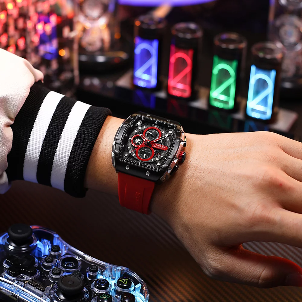 Explore the Latest CURREN Watch 8442: Stylish Design, 3ATM Waterproof, Luminous Hands, and Calendar Feature