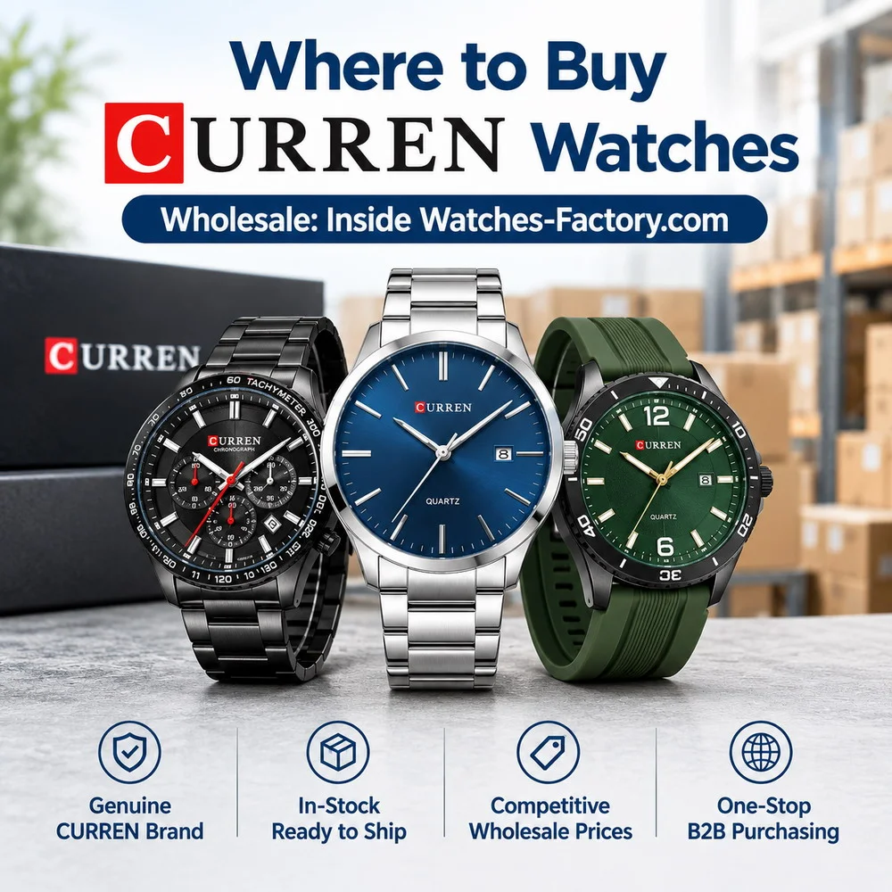 Curren Watch Case Size Guide: Which Diameter Fits Your Wrist