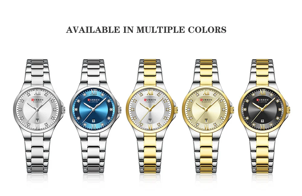 CURREN 9107 Women Watch Elegant Sport Analog Wristwatch Wholesale