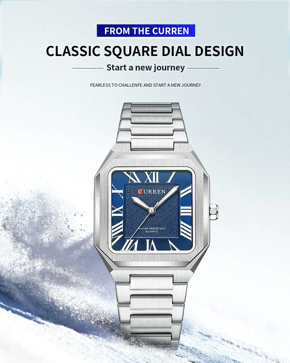 Factory Direct Best Price Curren 8482 Chronograph Quartz Watch