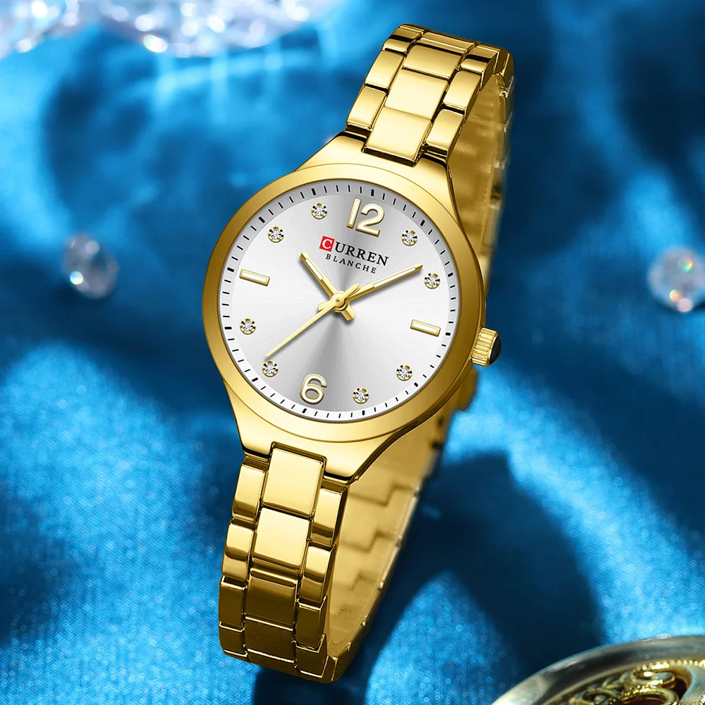 Curren 9105 Fashion Ladies Women Watches Waterproof Girl Wristwatch