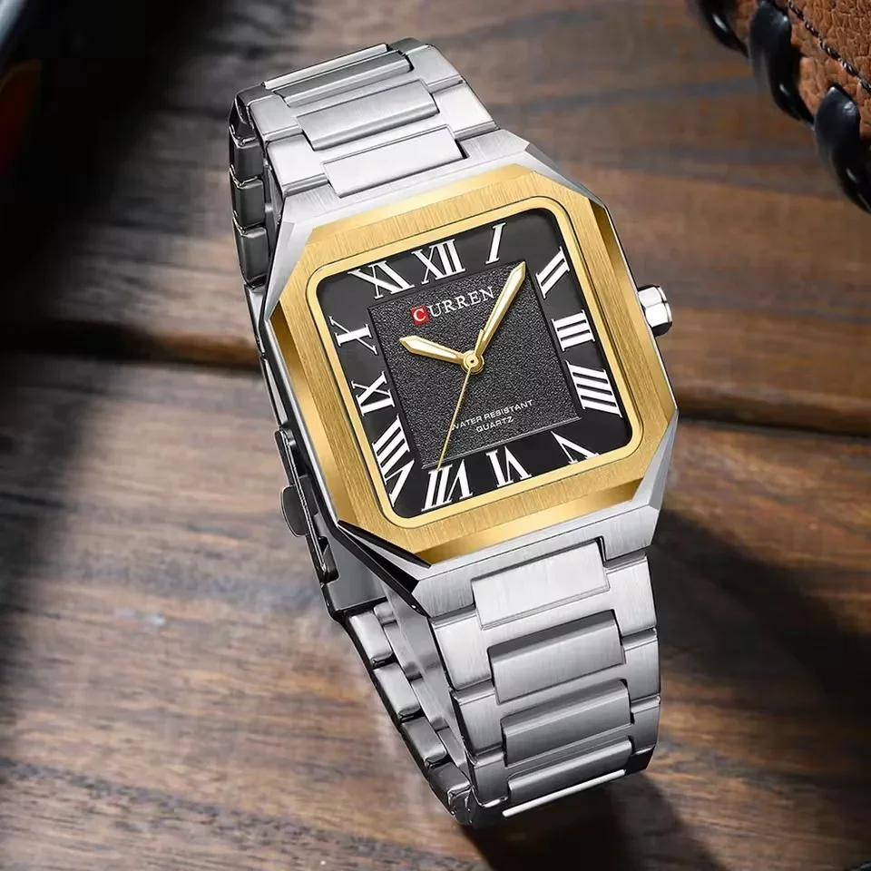 Factory Direct Best Price Curren 8482 Chronograph Quartz Watch