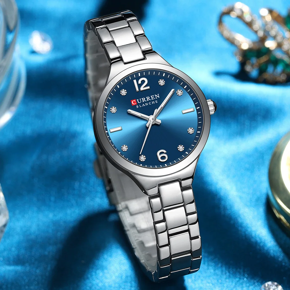 Curren 9105 Fashion Ladies Women Watches Waterproof Girl Wristwatch
