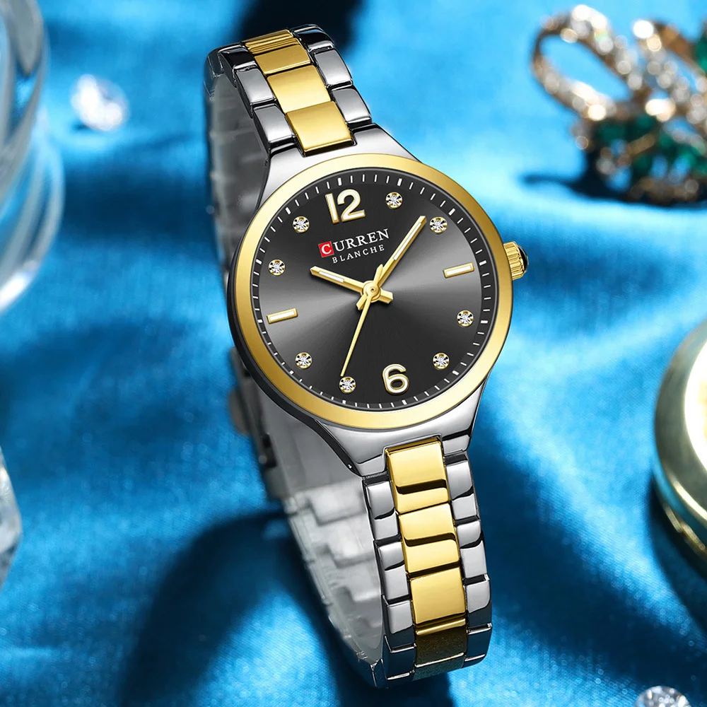 Curren 9105 Fashion Ladies Women Watches Waterproof Girl Wristwatch